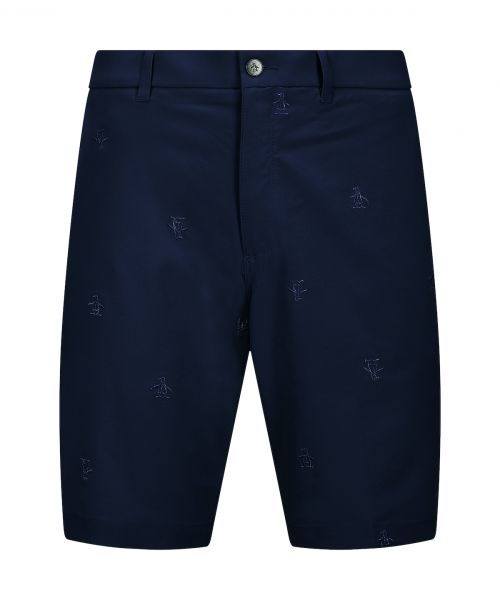 Penguin Golf allover PETE Shorts Herren navy
