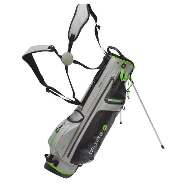 Big Max Dri Lite 7 Standbag Silber/schwarz/lime