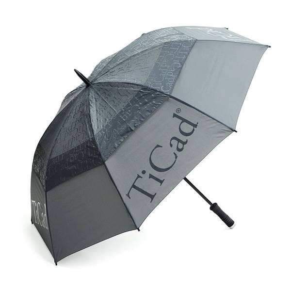TiCad Windbuster Regenschirm grau