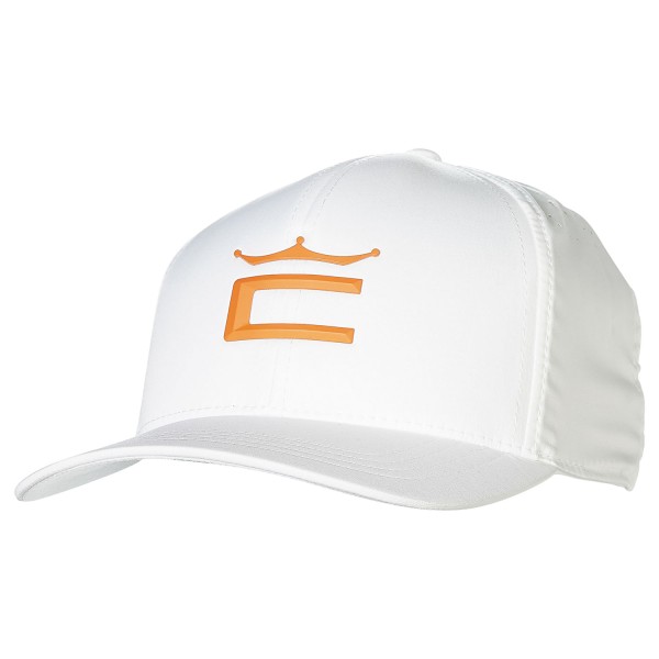 Cobra Youth Crown Cap Kinder weiß/orange