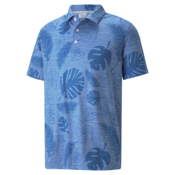 Puma Cloudspun Leaves n' Flowers Polo Mens