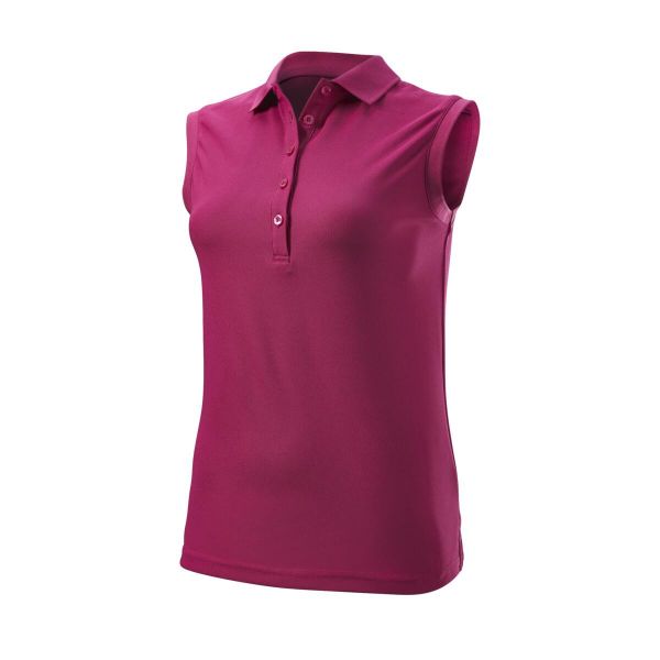 Polo sin mangas Wilson Staff Authentic de mujer morado