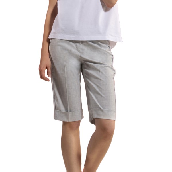 Spoon Bermuda Galon Melange Shorts Damen