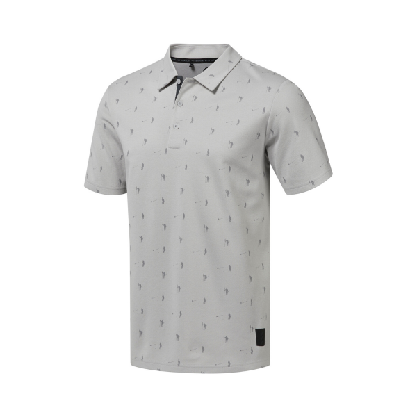 adidas Adicross Piqué Polo Herren grau