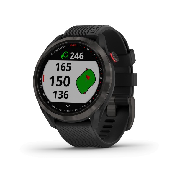 Garmin Approach S42 GPS Entfernungsmesser Uhr schwarz