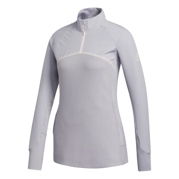 adidas Hybrid Zip Layer Damen hellblau