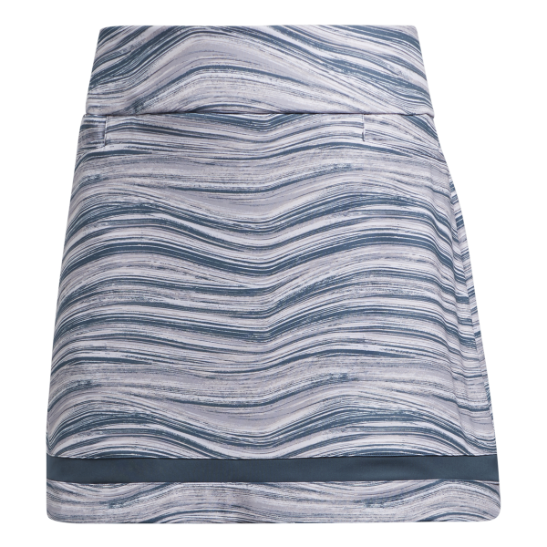adidas Ultimate365 printed Skort Damen weiß/hellblau