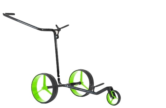 JUCAD CARBON 3-Rad Trolley grün