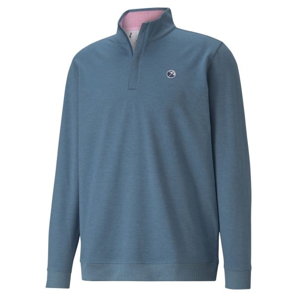 Puma x Arnold Palmer Cloudspun Clubhouse 1/4 Zip Pullover Herren navy