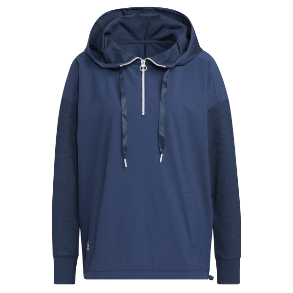 adidas Perforated Hoodie Pullover Damen navy