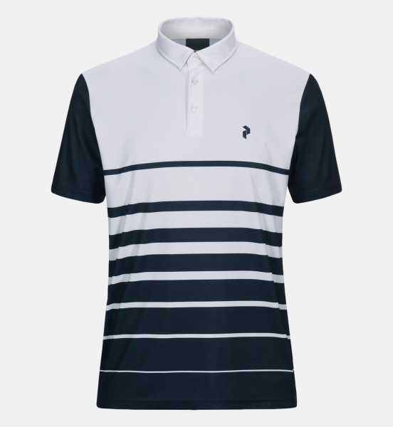 Peak Performance BANDONPR Polo Herren weiß/blau