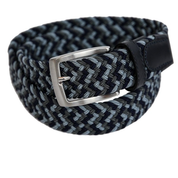 Alberto Gürtel Multicolor Braided Herren bunt