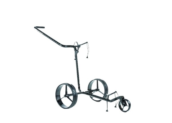 JUCAD CARBON 3-Rad Trolley schwarz