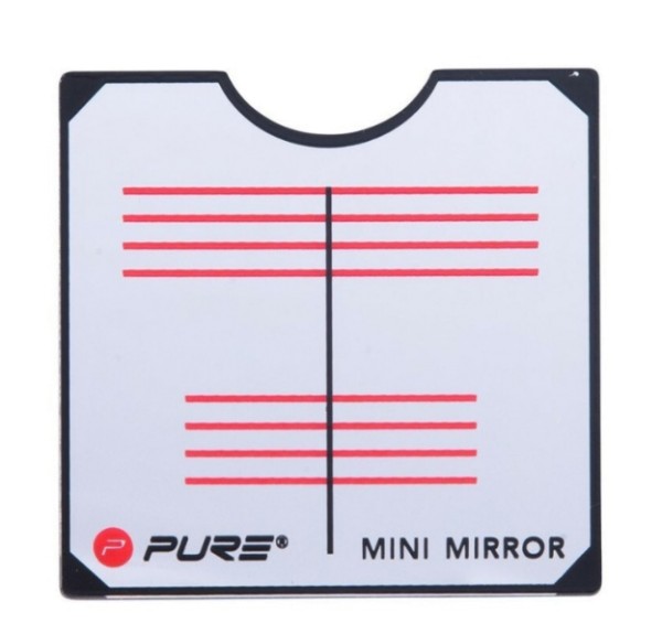 Pure2improve Mini Spiegel Setzen Silber