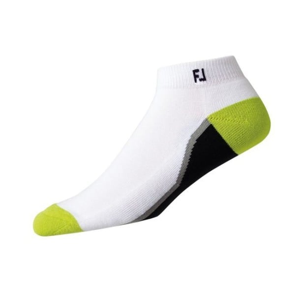 Footjoy ProDry Sport Fashion Socken Herren weiß/schwarz/lime 