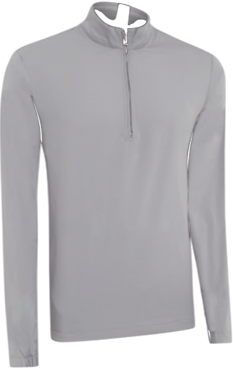 Ashworth Performance Wind Half-Zip Pullover grau