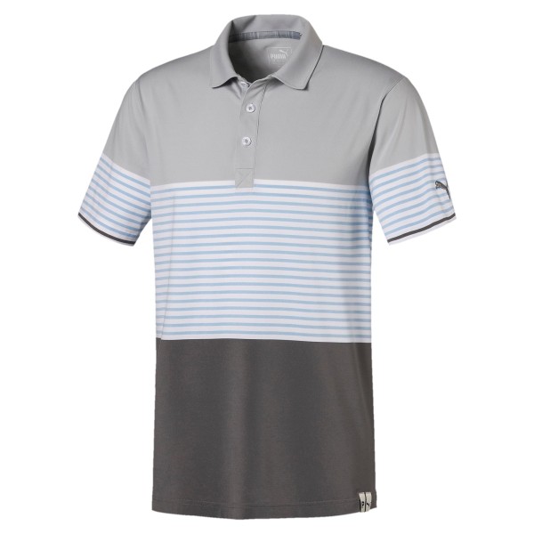 Puma Cloudspun Taylor Polo Herren hellgrau
