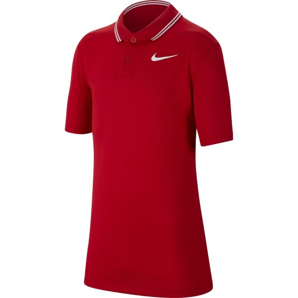 Nike Dri-Fit Victory Polo Jungen rot
