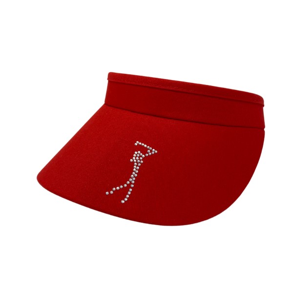 ER Golf Visor with Spiral Band