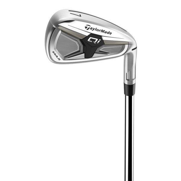Taylormade Qi Max Eisensatz Eisen 5-PW,SW Graphit KBS REAX 65 Linkshänder Regular Flex