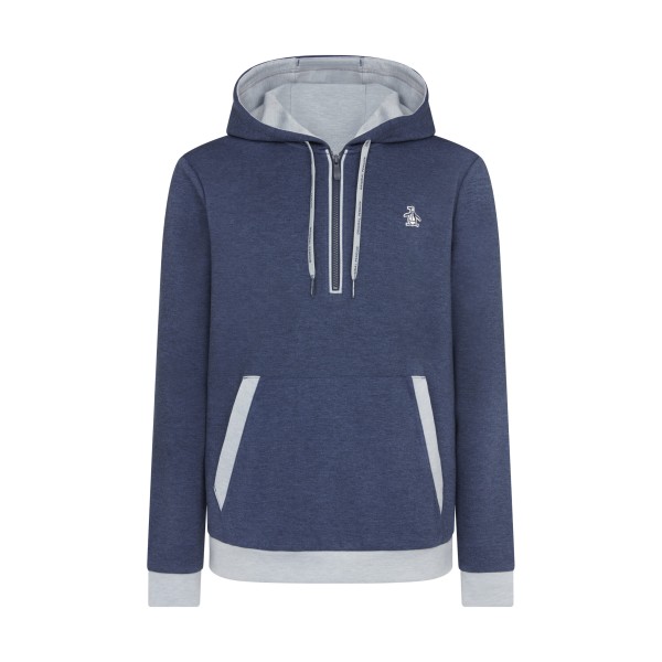 Original Penguin Golf LS 1/4ZIP Hoddie Herren L navy