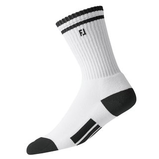Footjoy ProDry Crew Socken Junior weiß-schwarz