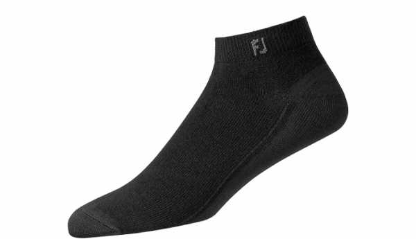 Footjoy ProDry Lightweight Sportsocken Herren schwarz/grau