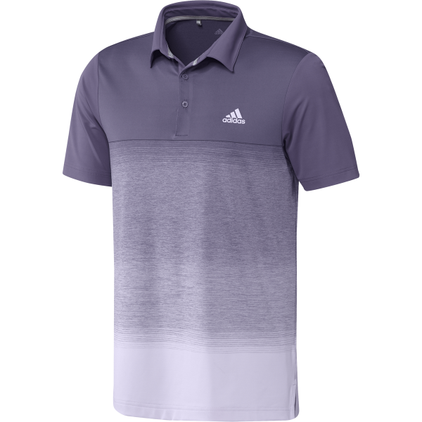 adidas Ultimate 1.1 Print Polo Herren lila
