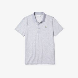 Lacoste Ribbed Collar Baumwoll Polo Herren