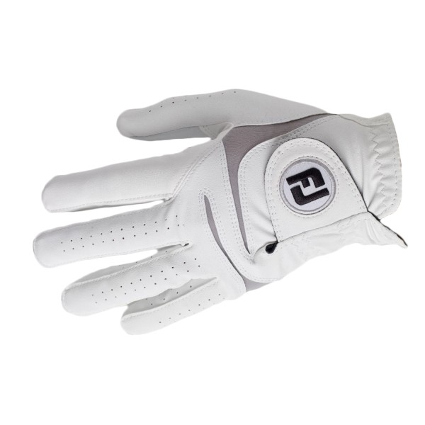 Footjoy Weathersof Handschuh Herren weiß/grau