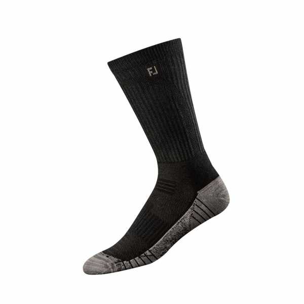 Footjoy TechSof Tour Crew Socken Herren schwarz