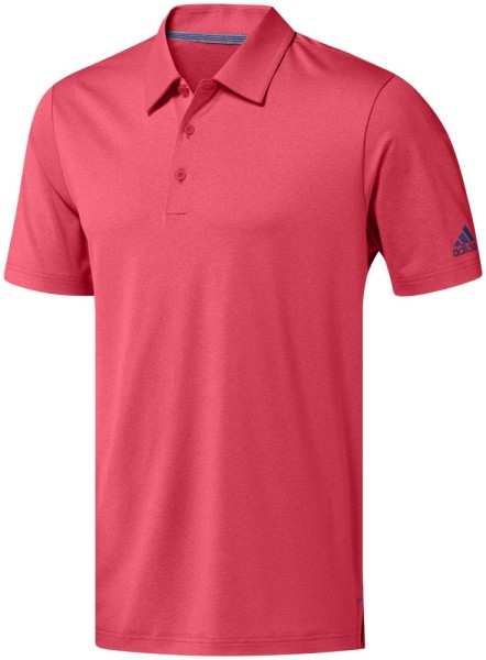 adidas Ultimate365 Heather Polo Herren rot