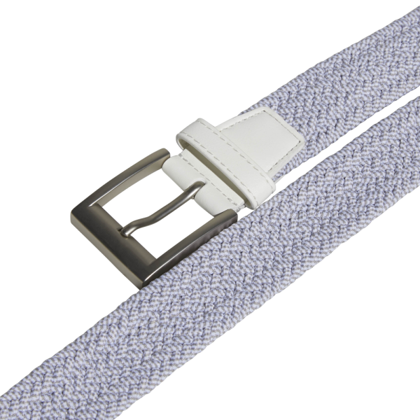 adidas Braided Stretch Gürtel weiß/grau