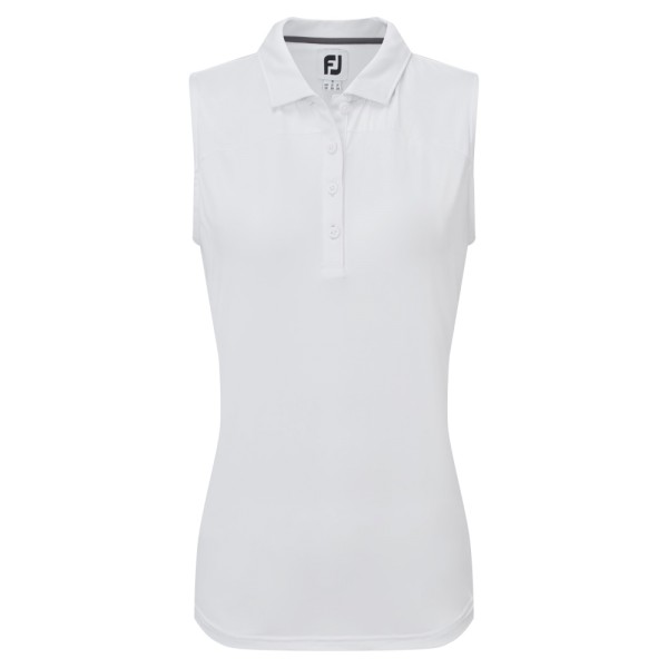 Footjoy Mesh Back Sleeveless Lisle Polo Damen
