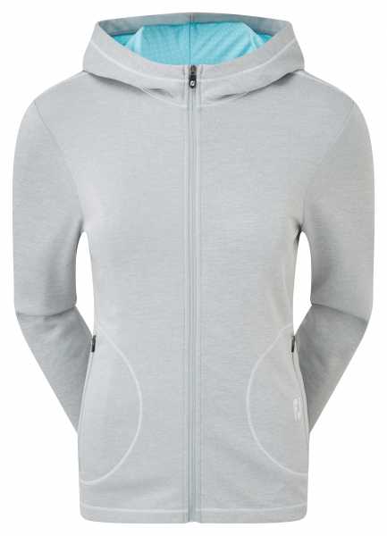 Footjoy Double Layer Jersey Hoodie Damen grau