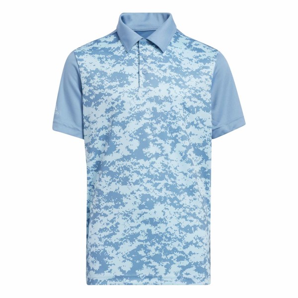 adidas digital Camo Polo Jungen