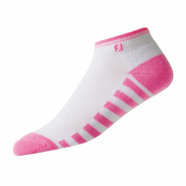 Footjoy ProDry Lightweight Sportsocken Damen weiß/pink