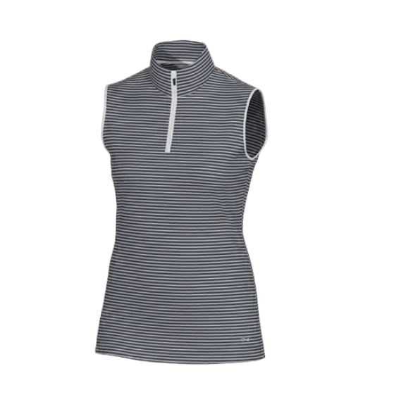 Brax Golf Trix sleeveless Polo Damen grau