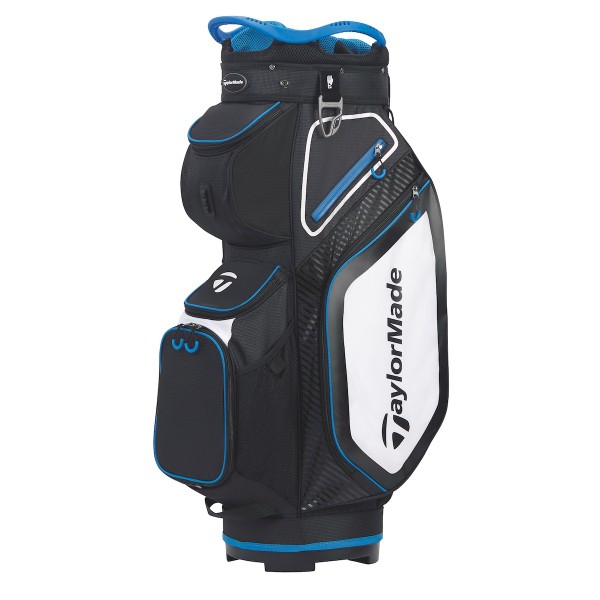 TaylorMade Cartbag 8.0 schwarz/weiß/blau