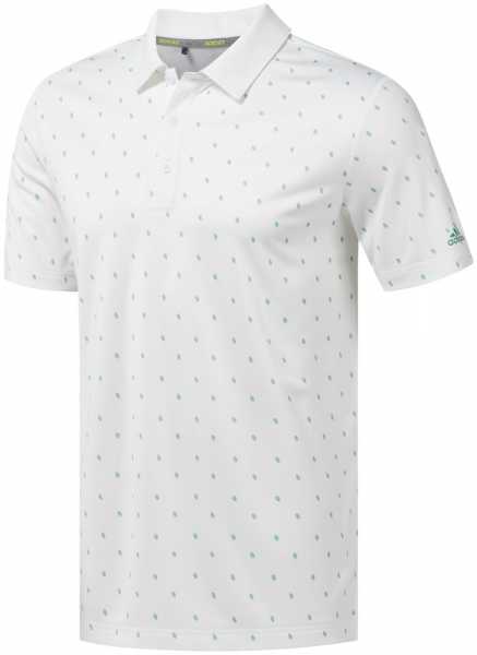 Adidas Pine Cone Critter Printed Polo Herren weißgrün Adidas Pine Cone Critter Printed Polo Herren weißgrün