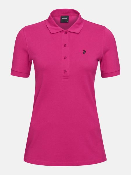 Peak Performance CLASSIC Pique Polo Damen lila