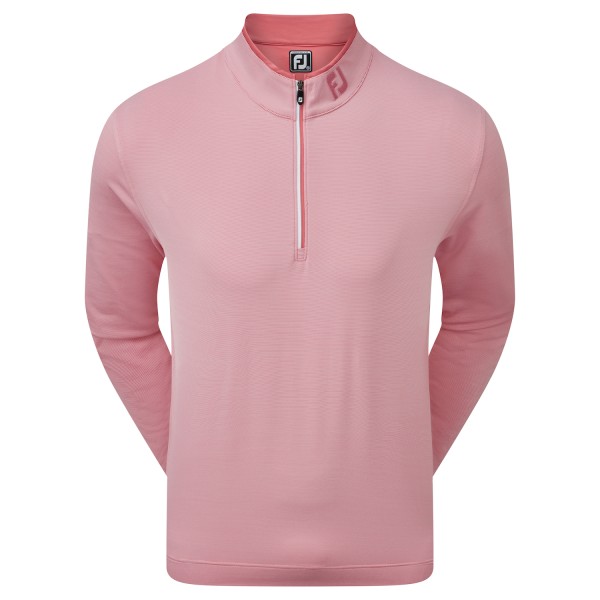 Footjoy Lightweight Microstripe Chill-Out Pullover Herren rot