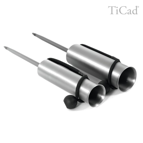 TiCad Schirmhalter aus Titan und Aluminium XXL (43 mm Durchmesser 390 mm lang) 