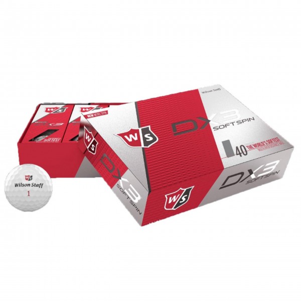 Wilson Staff DX3 Soft Spin Bälle 12 Stück