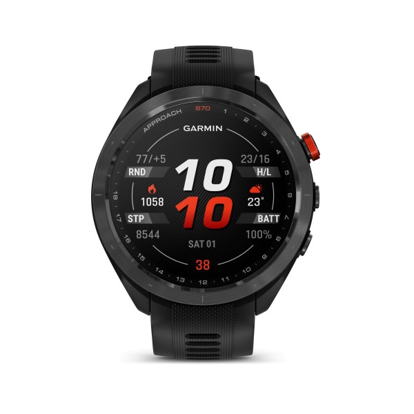 Garmin Approach S70 GPS Entfernungsmesser Uhr schwarz