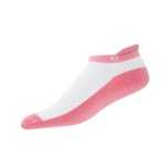 Footjoy ProDry Lightweight Golf Leisure Sportlet Socken Damen weiß/pink