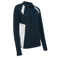 Original Penguin Long Sleeve Colourblock Zip Polo Damen