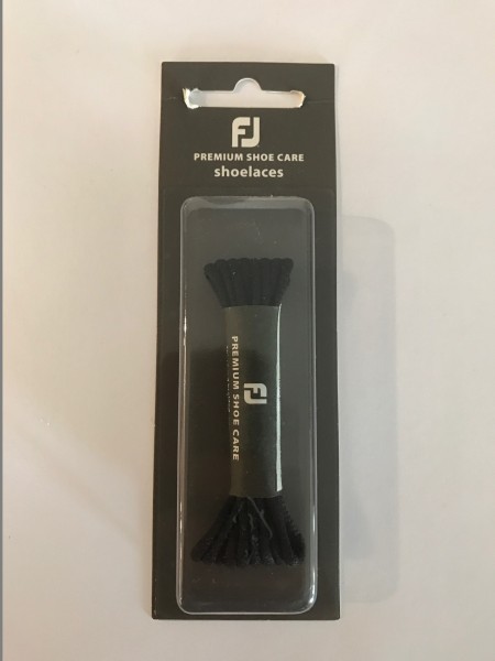 Footjoy Premium Shoelaces negro 76cm