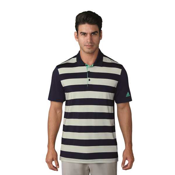 adidas ULTIMATE365 Rugby Block Polo Herren navy/grün