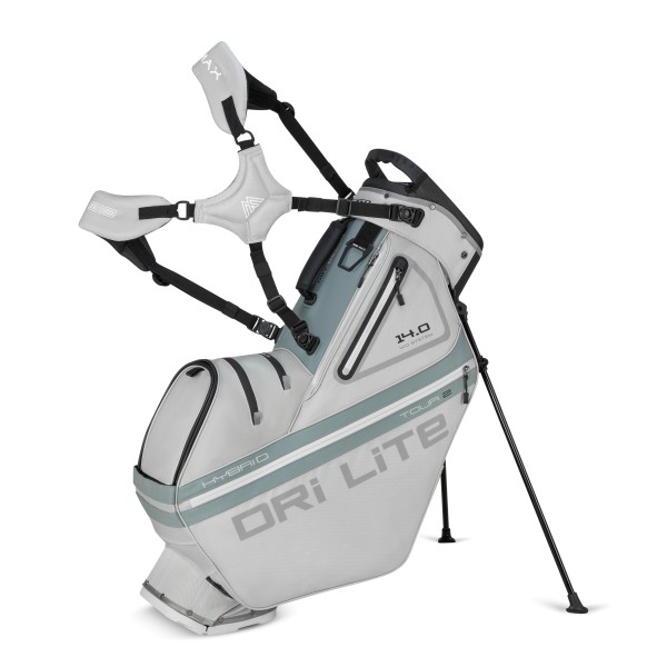 Big Max Dri Lite Hybrid Tour 2 Standbag schwarz/offwhite